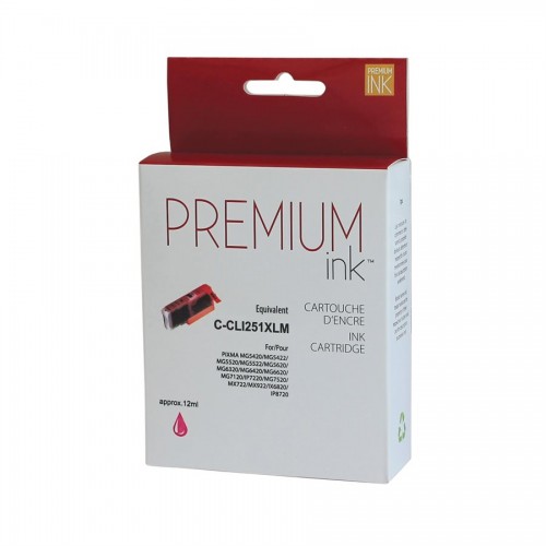 Image de CLI-251XL Magenta Encre Compatible