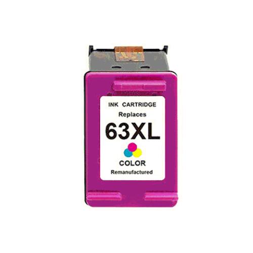 Image de HP63XL Couleur Encre Recyclée