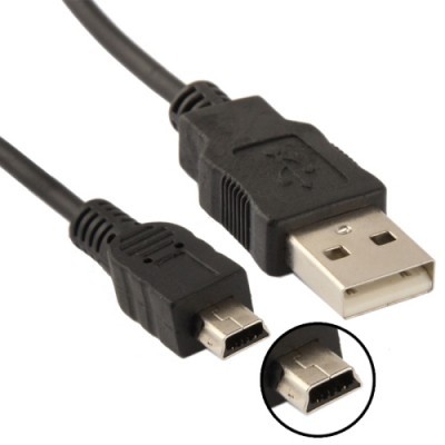 Image de Câble USB 2.0 AM-Mini 5Pin 5FT