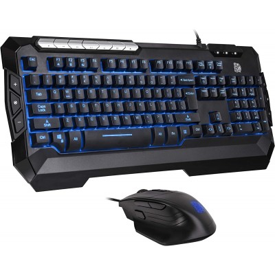 Image de Thermaltake Tt Esports Commander V2 Combo clavier souris gaming, Nouveau