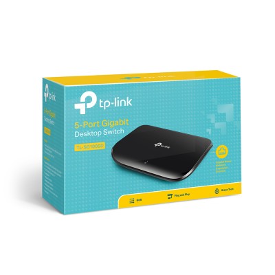 Image de TP-LINK TL-SG1005D 10/100 / 1000Mbps Switch de bureau Gigabit 5 ports