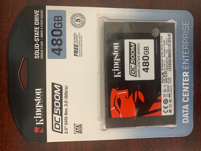 Image de Disque SSD Kingston Enterprise DC500M 480 Go 2,5" SATA