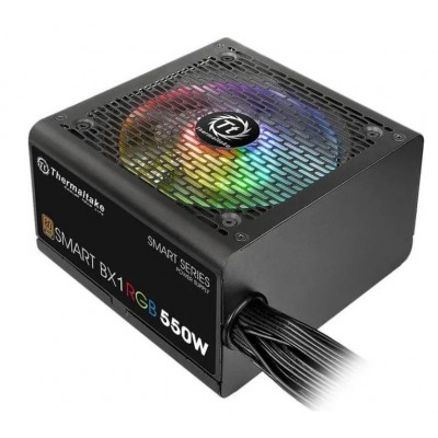Image de Alimentation Thermaltake 550W Smart BX1 RGB 80+ Bronze non modulaire ATX avec ou sans RGB