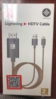 Image de Cable Lightning to HDMI AV Cable Set & HDTV pour iPhone / iPad
