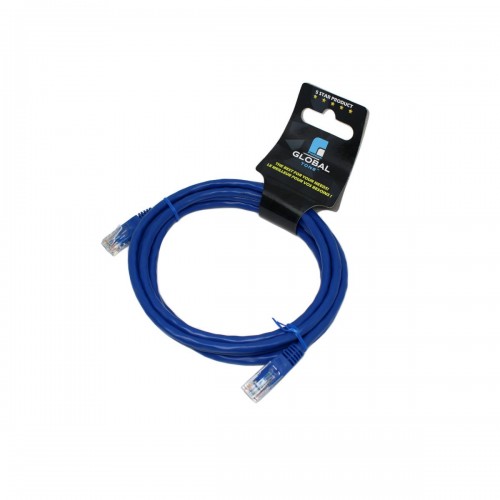 Image de Câble réseau Ethernet Cat6, T568B, Bleu, 7 pi/ft